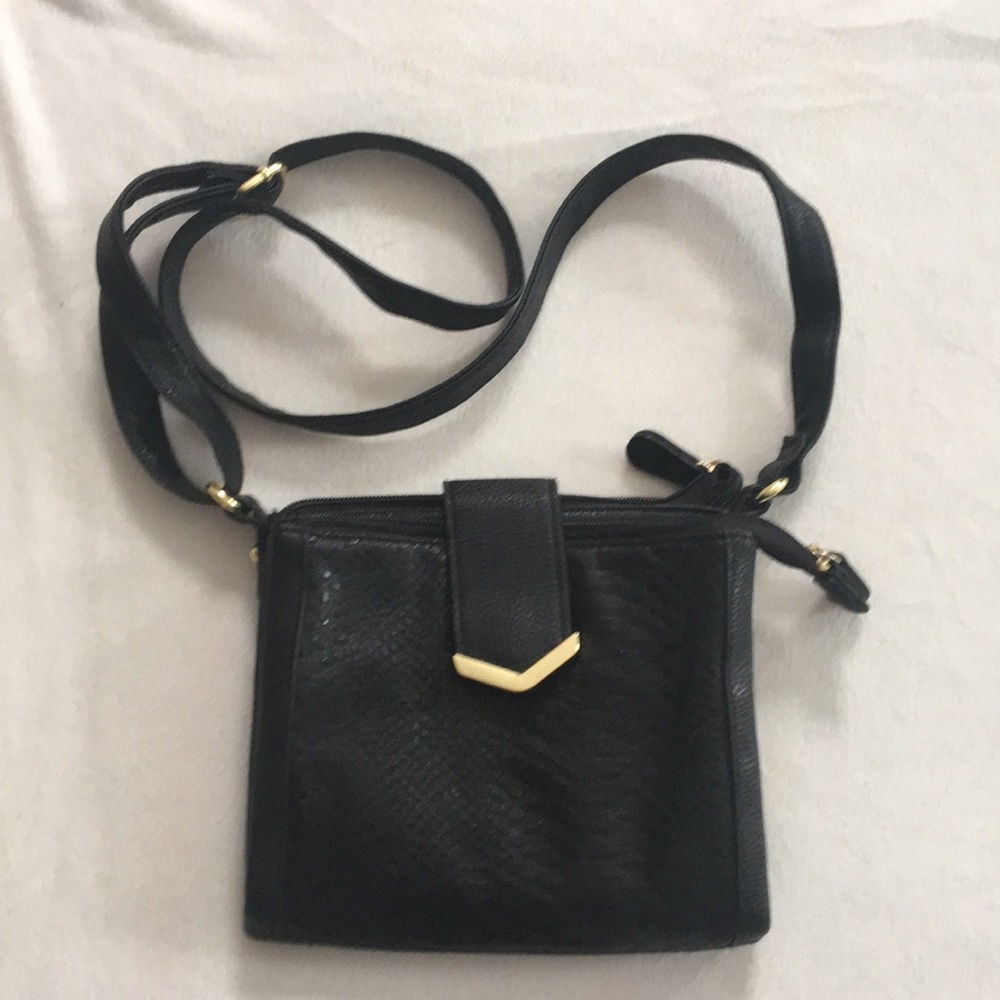 Snake skin style bag